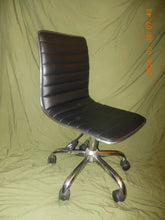 Load image into Gallery viewer, Black Modern Adjustable Office Chair